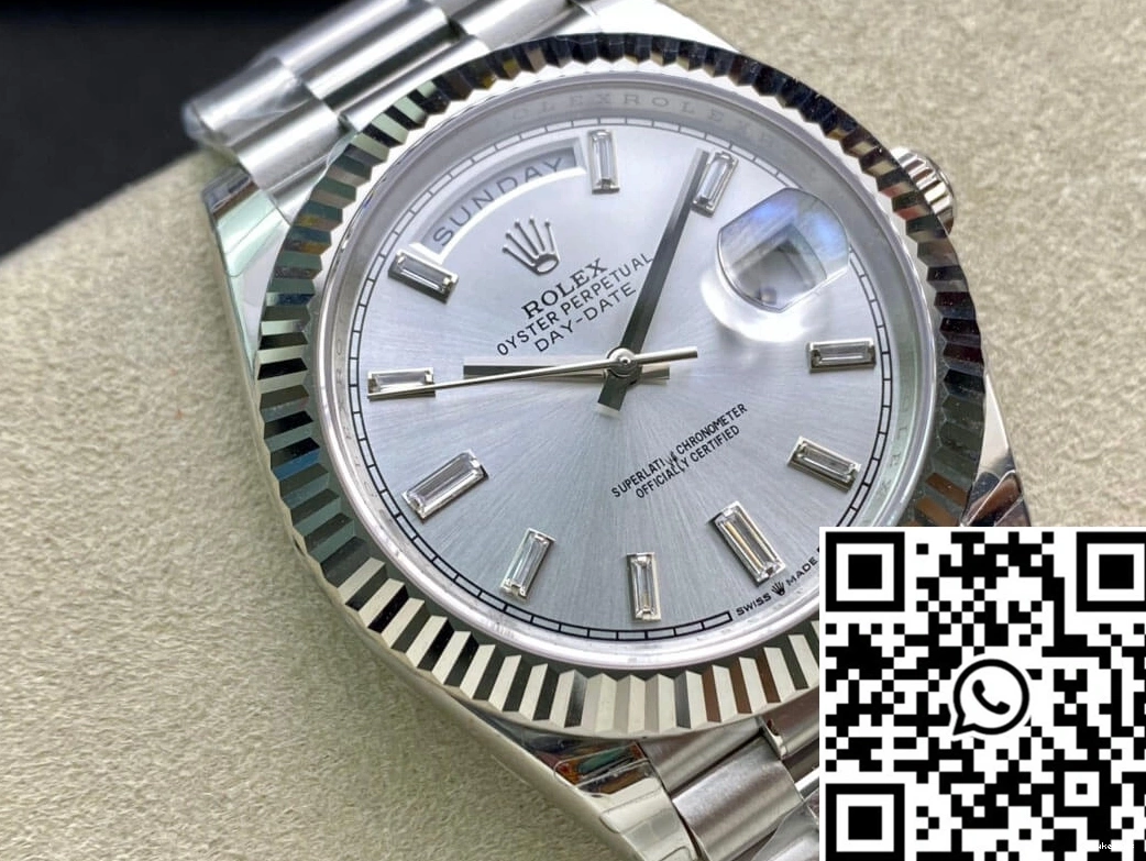 Date Rolex Day Dial EW Factory M228239-0003 Silver 1222